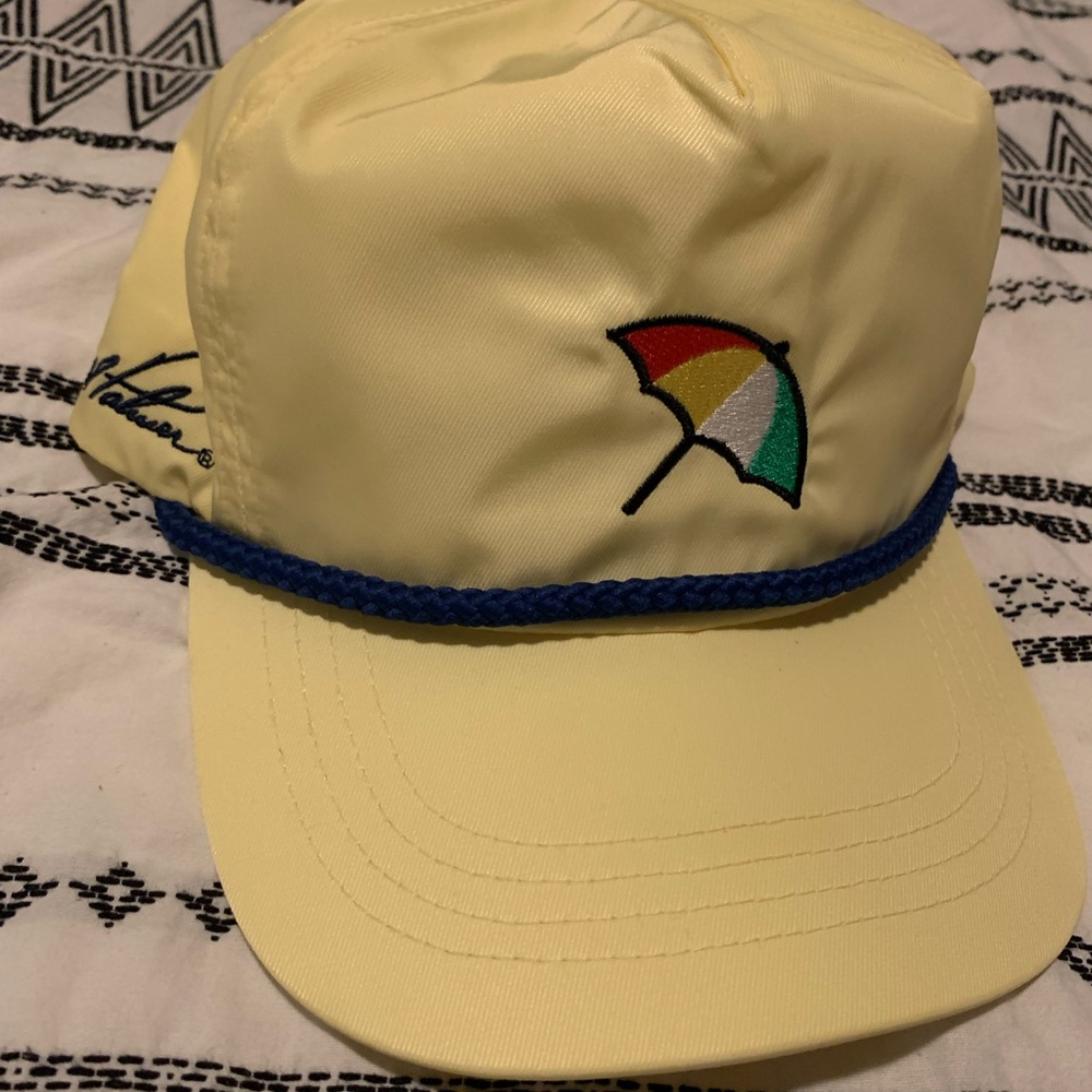 Gfore Arnold Palmer Arnie SnapBack golf hat pale yellow